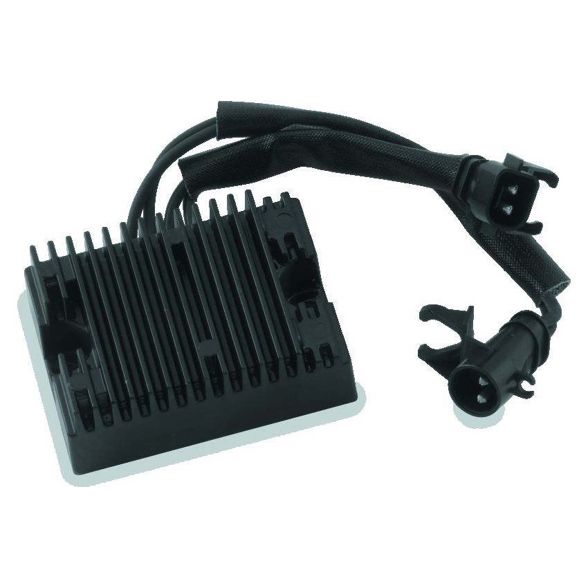 TwinPower 498255 Twin Power 09-13 XL Voltage Regulator Black Replaces H-D 74711-08 32 Amp