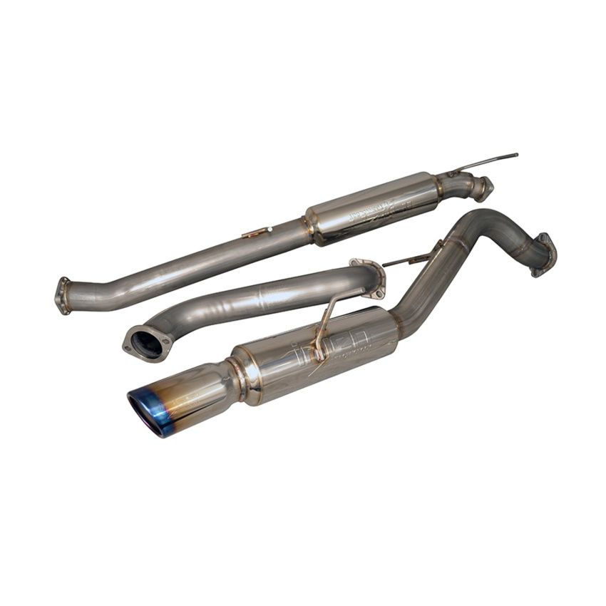 Injen SES9016RS 14-19 Ford Fiesta ST 1.6L Turbo 4Cyl 3in Cat-Back Stainless Steel Exhaust w/ Burnt SS Tip