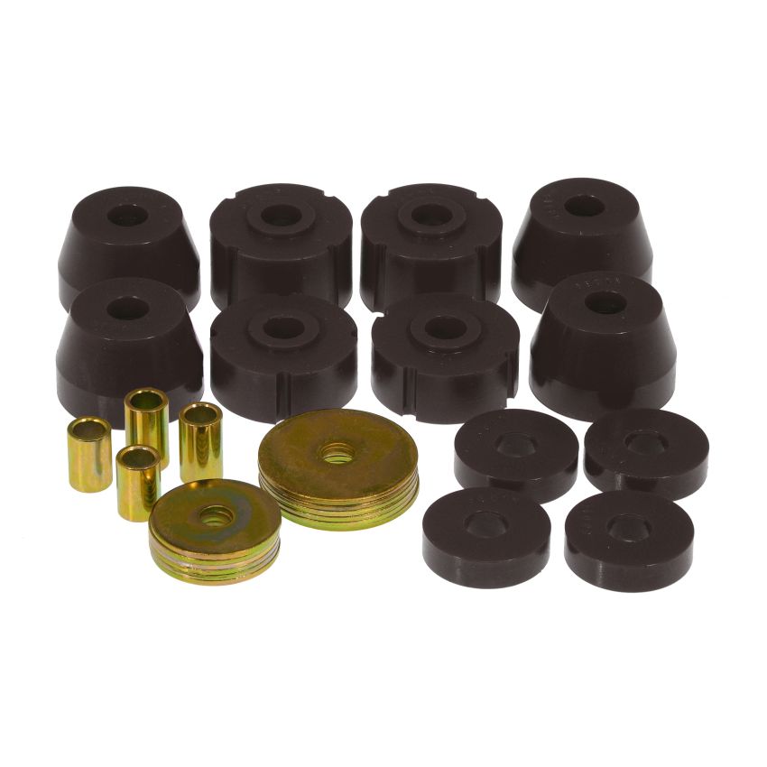 Prothane 72-85 Dodge Truck Body Mounts - Black