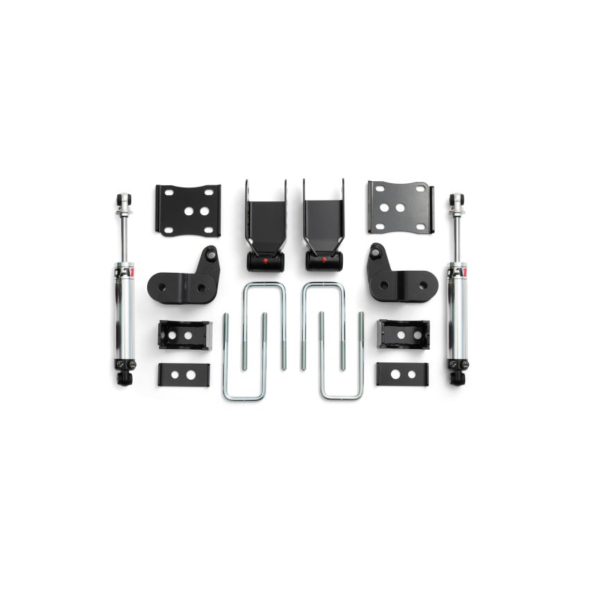 QA1 LK12-FF02 15-20 Ford F-150 4WD Lowering Kit w/ Spindles Double Adjustable 3.5in-5.5in