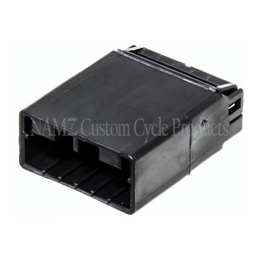 NAMZ NA-174930-2 AMP Multilock 6-Position Male Wire Cap Housing (HD 73106-96BK)