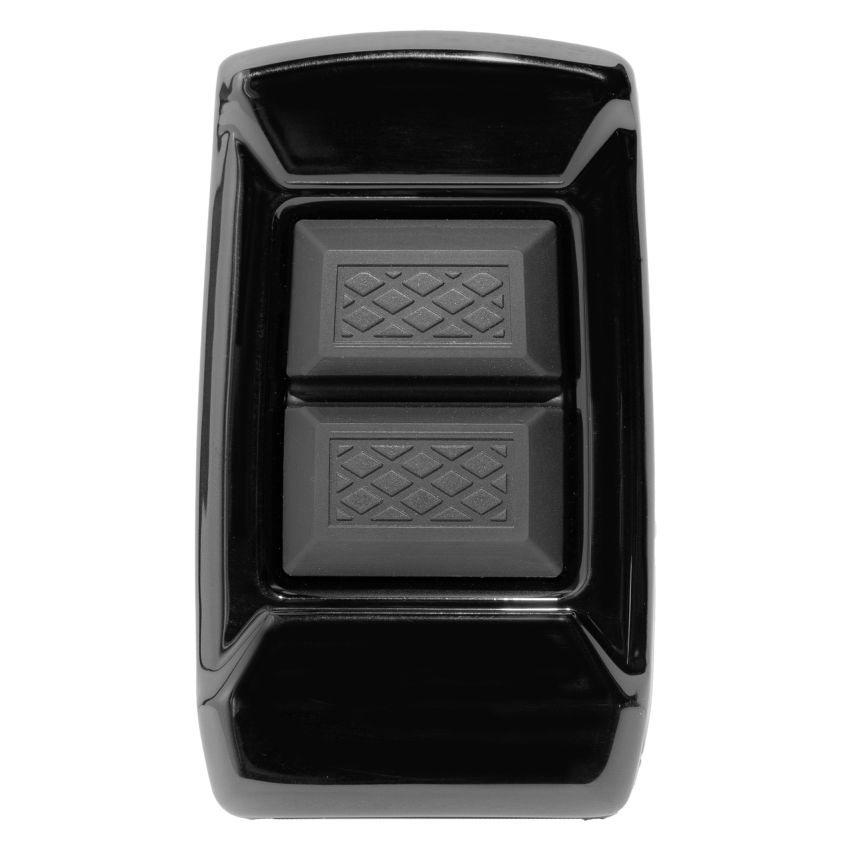 Kuryakyn 10045-2 Enygma Brake Pedal Pad FL Touring Models - Gloss Black