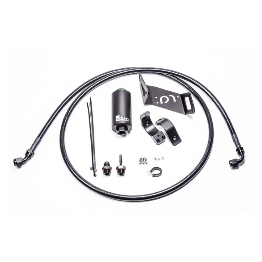 Radium Engineering 20-0475-03 BMW E9x Fuel Hanger Feed w. Stainless Filter