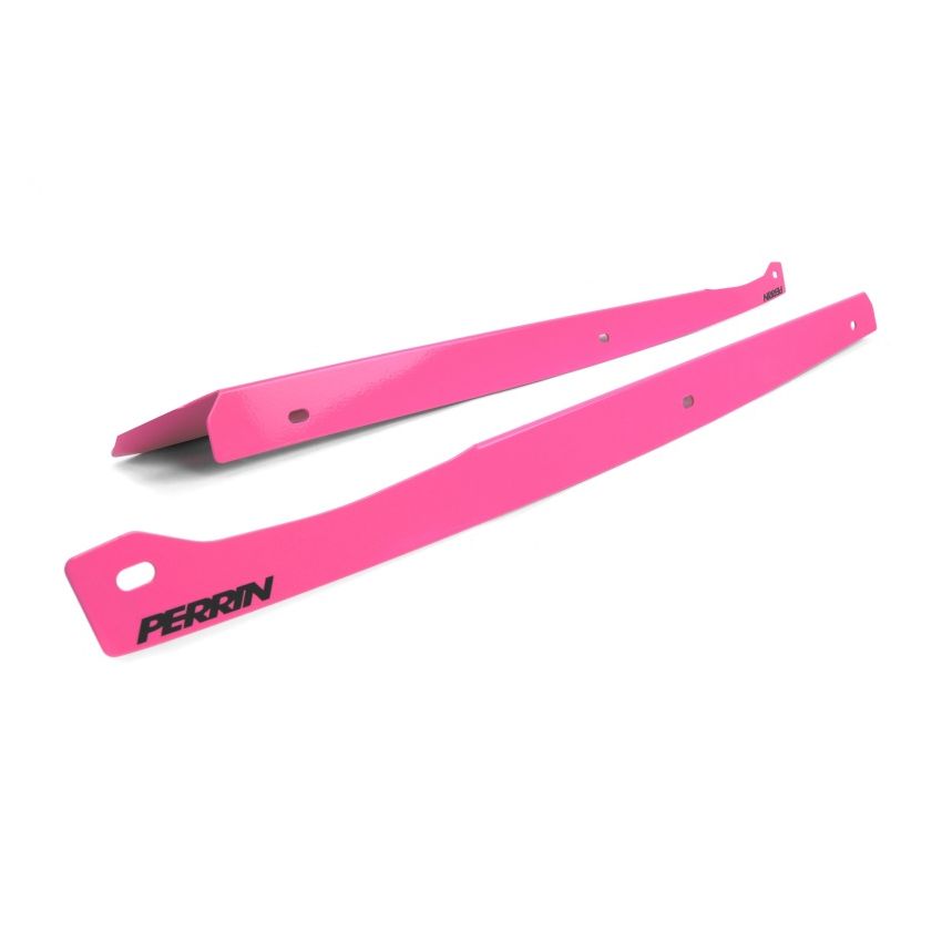 Perrin 08-14 Subaru WRX/STI Fender Shroud Set - Hyper Pink