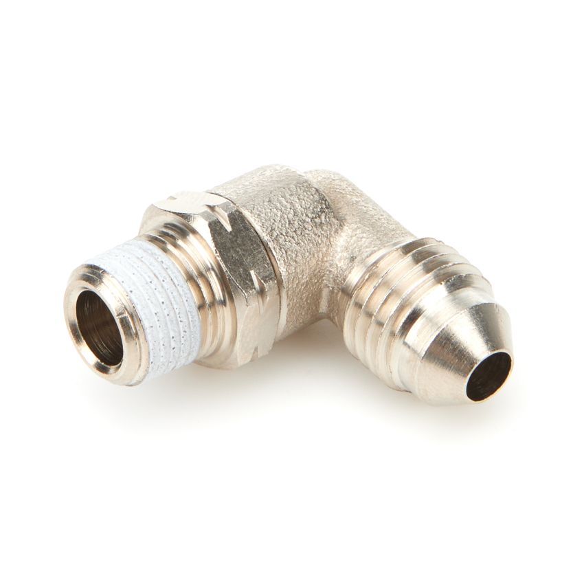 Air Lift 1/8in MNPT x 4AN Swivel Elbow Fitting
