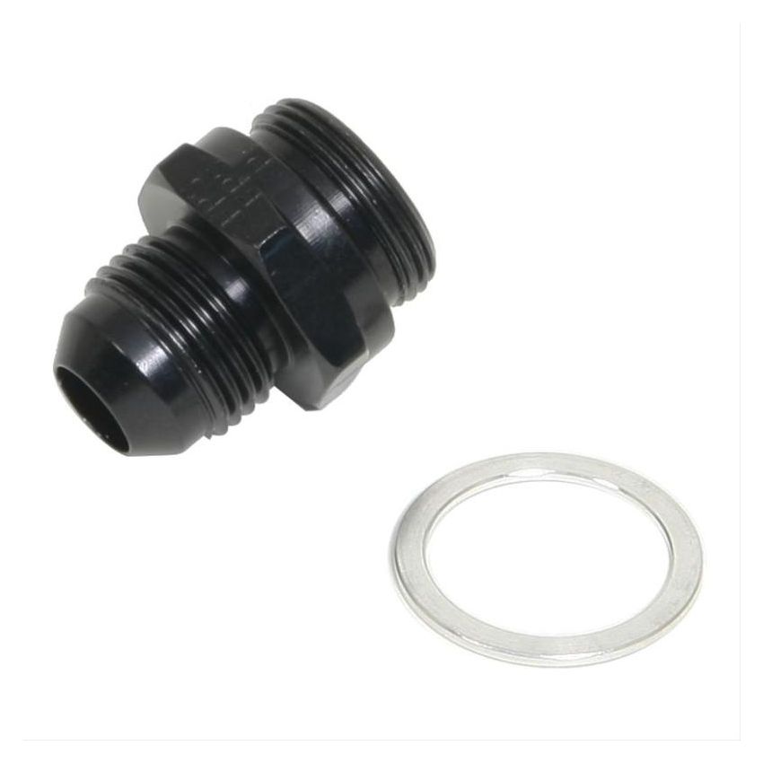 FRAGOLA FRG491948-BL Carb Adapter Fitting #8 x 7/8-20 Black