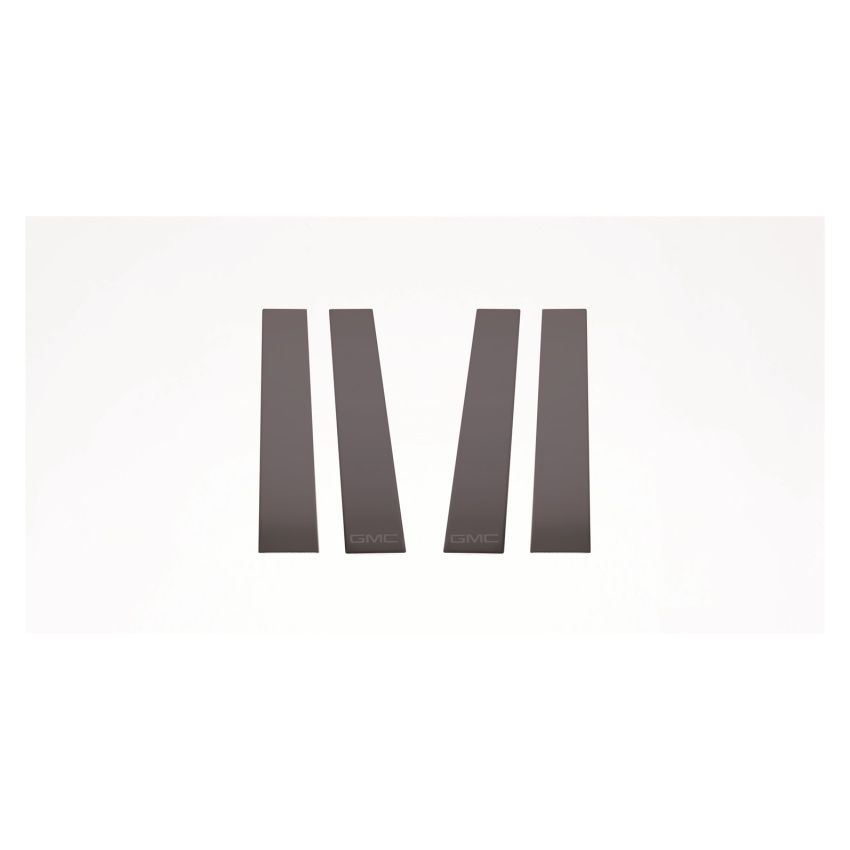 Putco 402669BPGM-2 14-18 GMC Sierra LD - Fits Double Cab/Crew Cab Black Platinum Pillar Posts