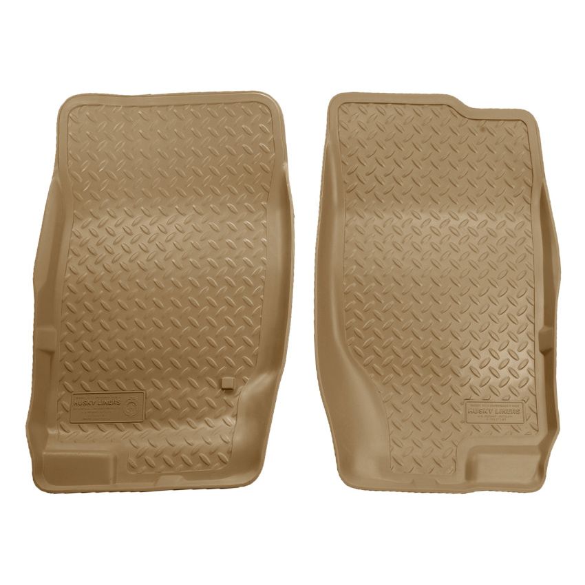Husky Liners 02-09 Ford Explorer/03-05 Lincoln Aviator Classic Style Tan Floor Liners