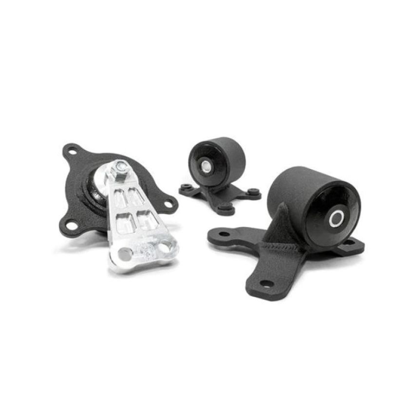 Innovative 02-05 Civic K-Series Black Steel Mounts 95A Bushings (Not K24 Trans)