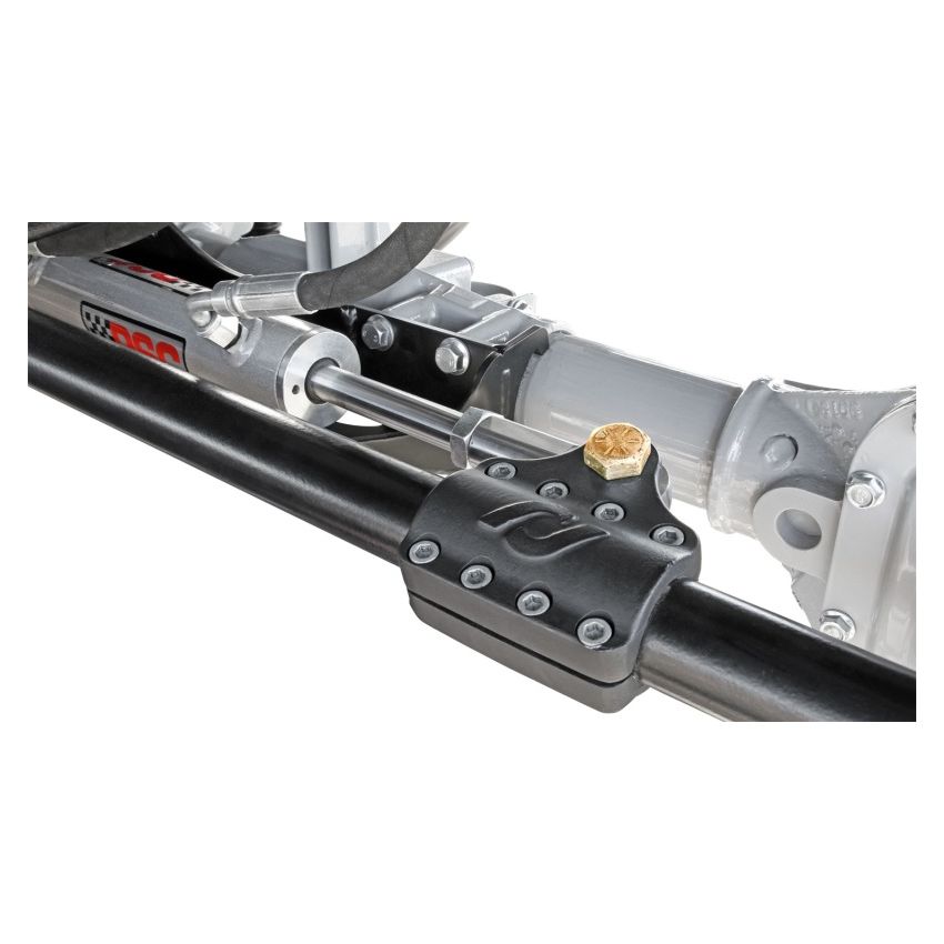 RockJock Currectlync Ram Assist Tie Rod Clamp Bracket Forged Chromoly For 42mm 1 5/8in Tube