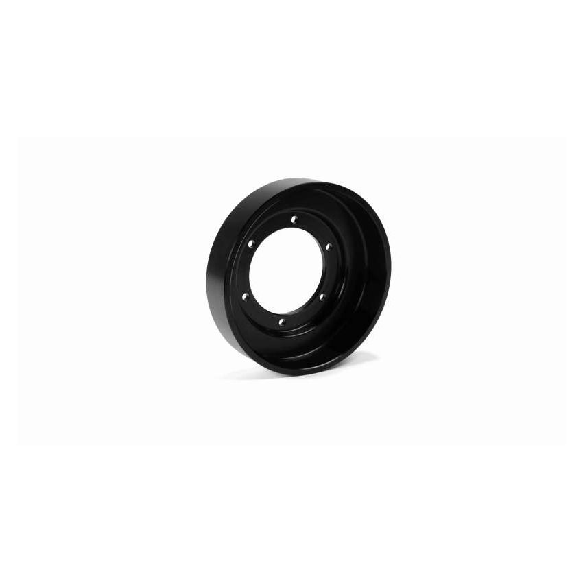 Fleece Performance 03-12 Dodge 2500/3500 Cummins Fan Drive Pulley (Black Finish)