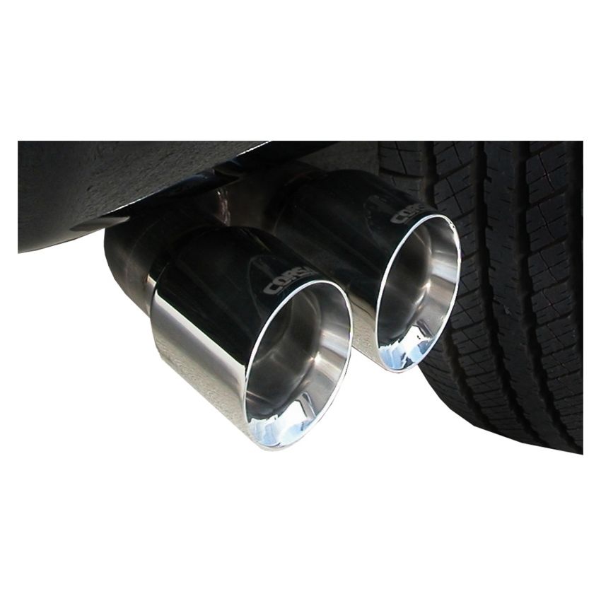 Corsa 07-08 Chevrolet Suburban 1500 5.3L V8 Polished Sport Cat-Back Exhaust