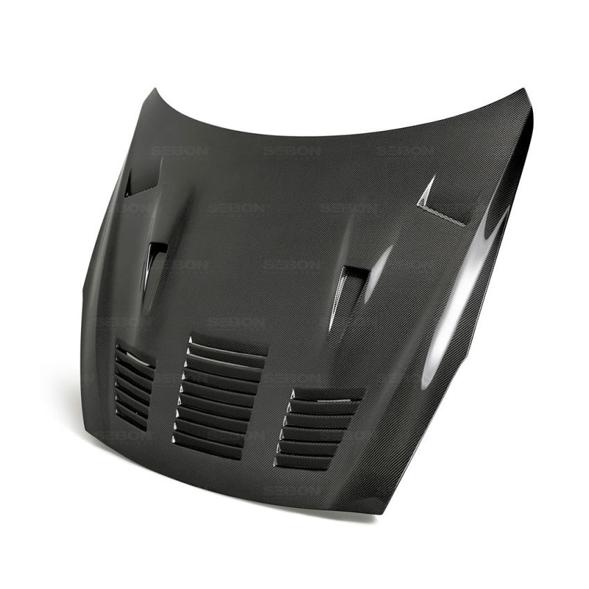 Seibon 2017-2018 Nissan GTR R35 GTII-Style Carbon Fiber Hood