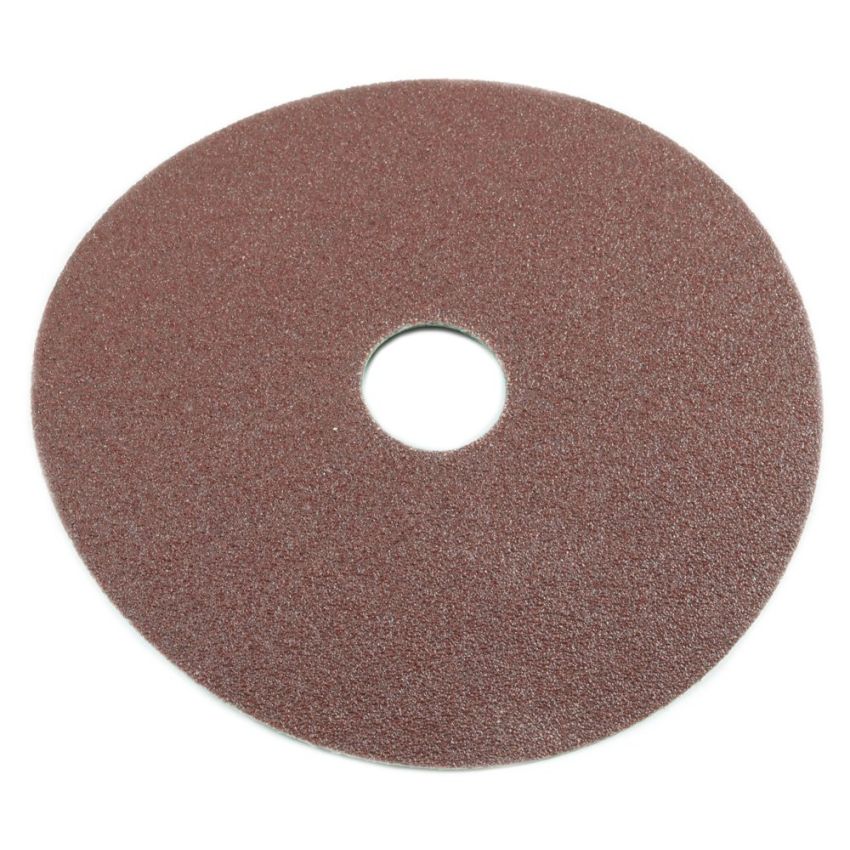 Forney 71761 5-Inch Aluminum Oxide Sanding Disc with 7/8-Inch Arbor, 80-Grit