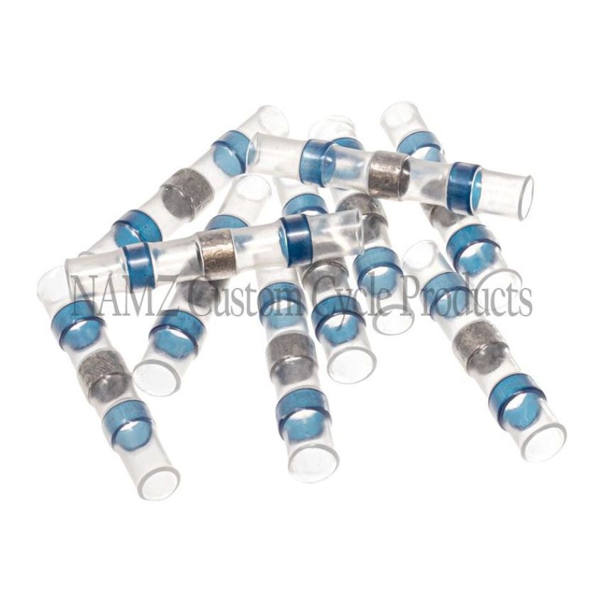 NAMZ NIS-9003 Heat Sealable Butt Splice w/Low Temp Solder Terminals 16-14 AWG (10 Pack)