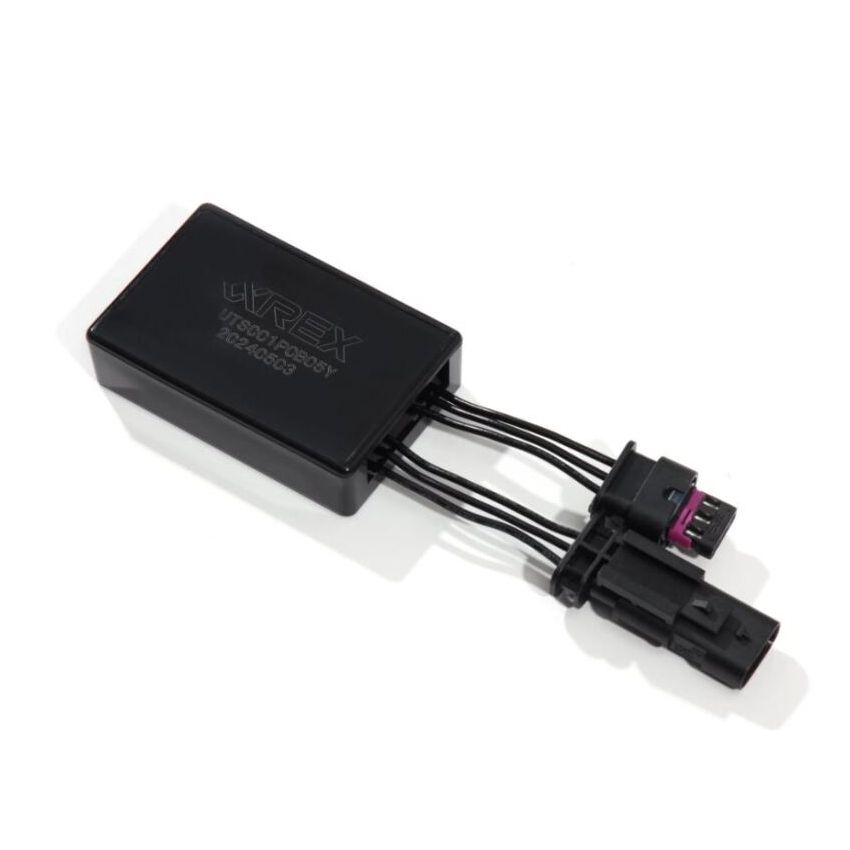 AlphaRex 210081 17-23 Tesla Model 3/Y Stock Reflector Headlights to ARX Fog Lights Decoder Wiring Adapter