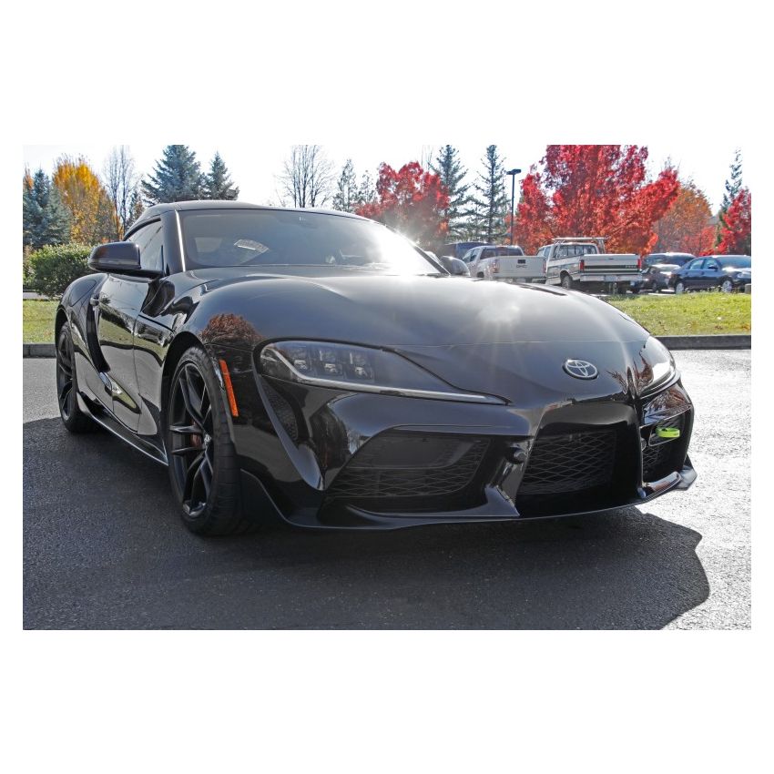 Perrin 2020 Toyota Supra Tow Hook Kit (Front) - Neon Yellow