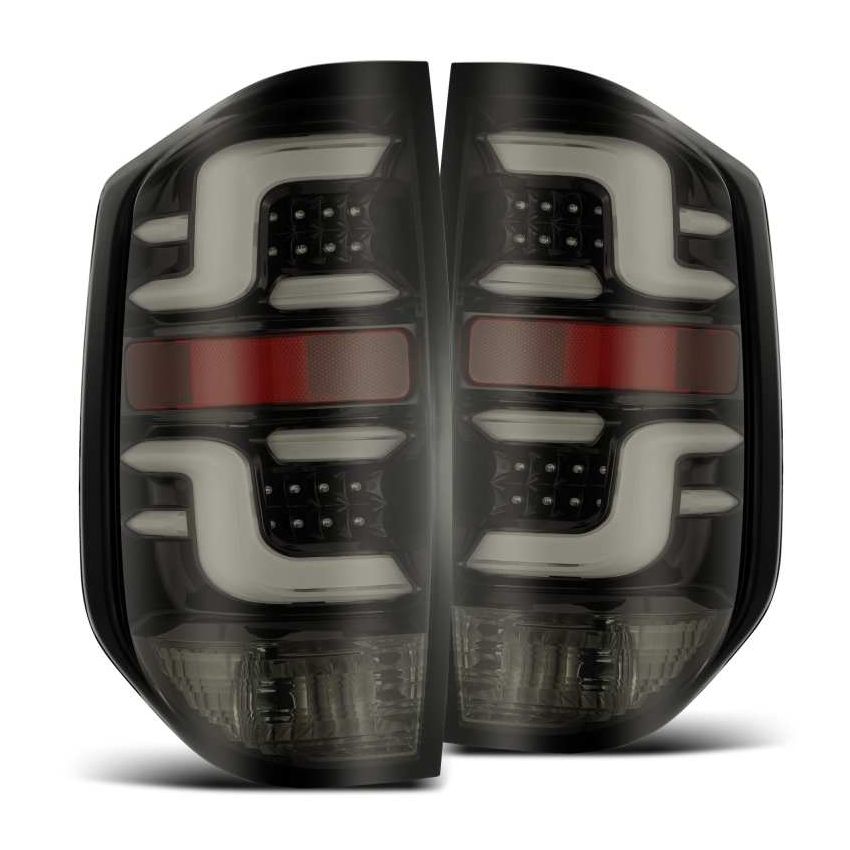 AlphaRex 14-20 Toyota Tundra PRO-Series LED Tail Lights Jet Black