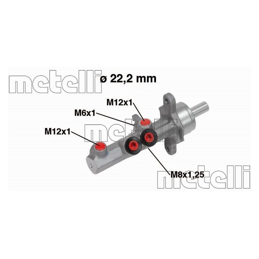 METELLI 05-0721 Brake Master Cylinder