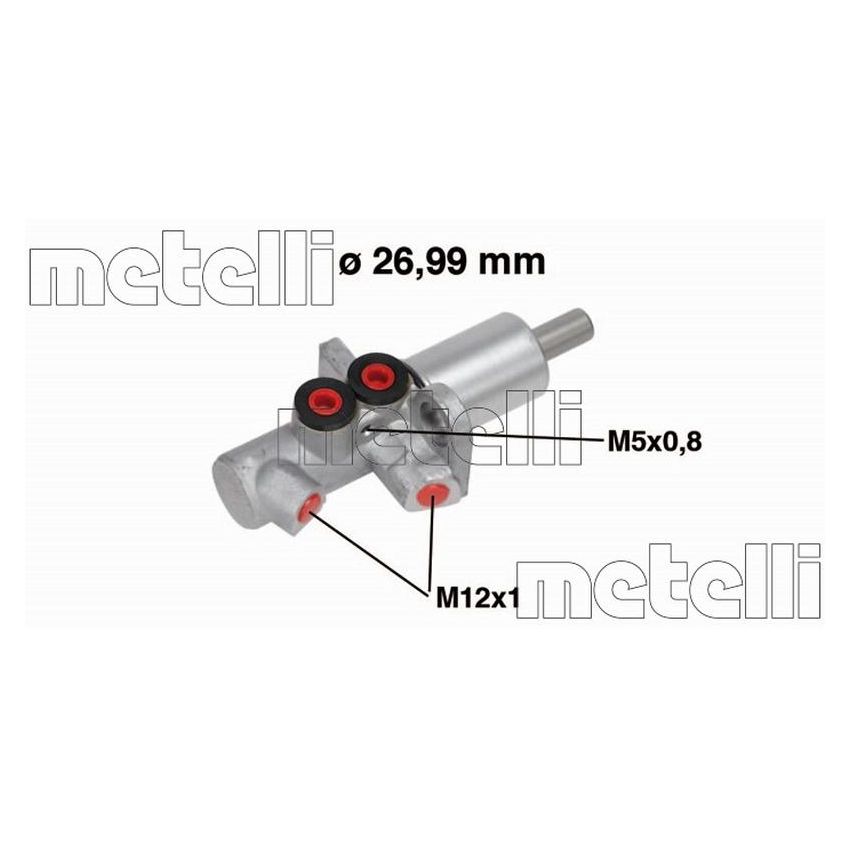 METELLI 05-0733 Brake Master Cylinder