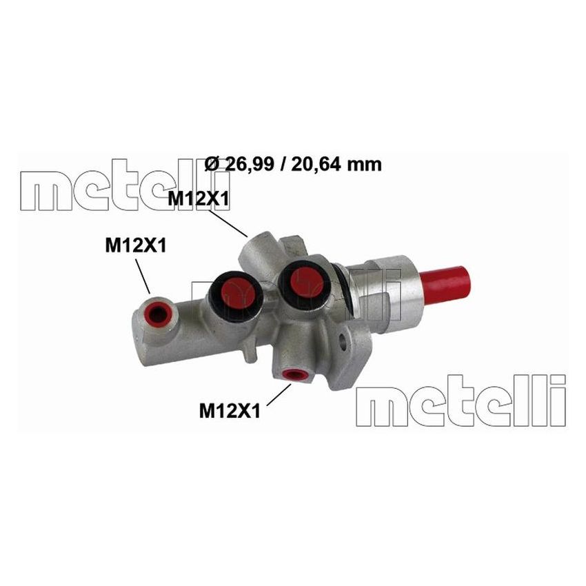 METELLI 05-0858 Brake Master Cylinder
