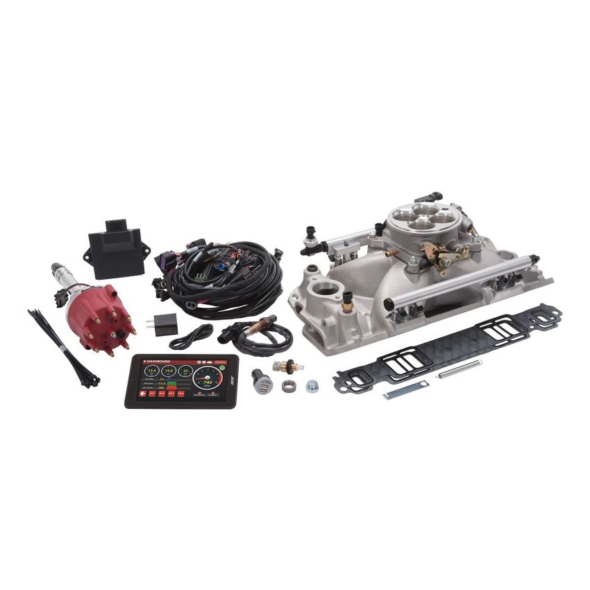 Edelbrock 35690 Pro Flo 4 EFI System Seq Port SBC 1986 & Earlier 675 Max HP 42lb/hr