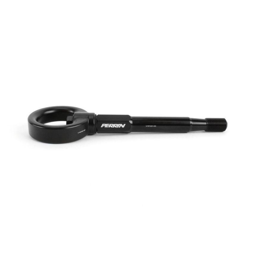 Perrin 18-19 Subaru Crosstrek Tow Hook Kit (Rear) - Black