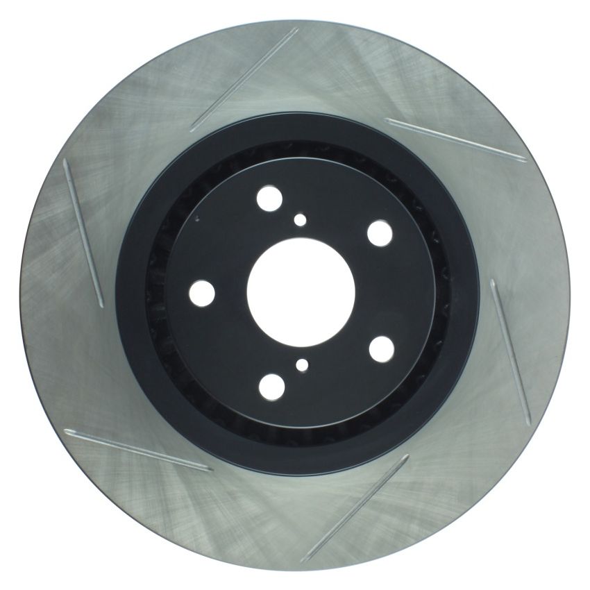 StopTech Power Slot 06-07 Lexus GS430 / 08 Lexus GS460/GS450H / 06-10 IS350 Slotted Right Front Rot