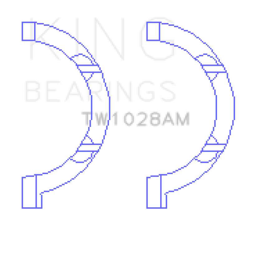 King Engine Bearings TW1028AM King Chrysler Pentastar 3.6L ERB V6 Thrust Washer Set