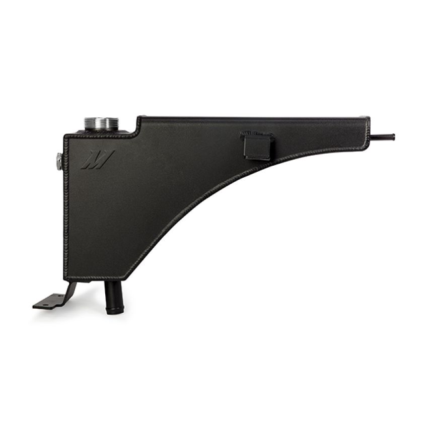 Mishimoto 99-03 Ford 7.3L Powerstroke Aluminum Degas Tank - Micro-Wrinkle Black