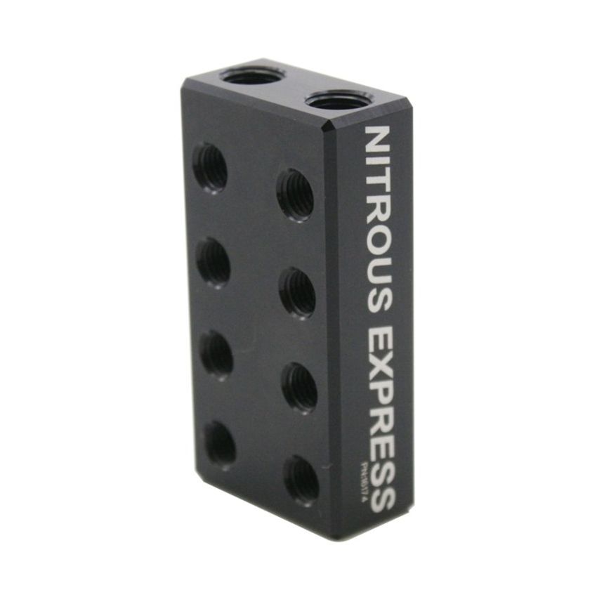 Nitrous Express 2 Inlet 16 Outlet Nitrous/Fuel Distribution Block