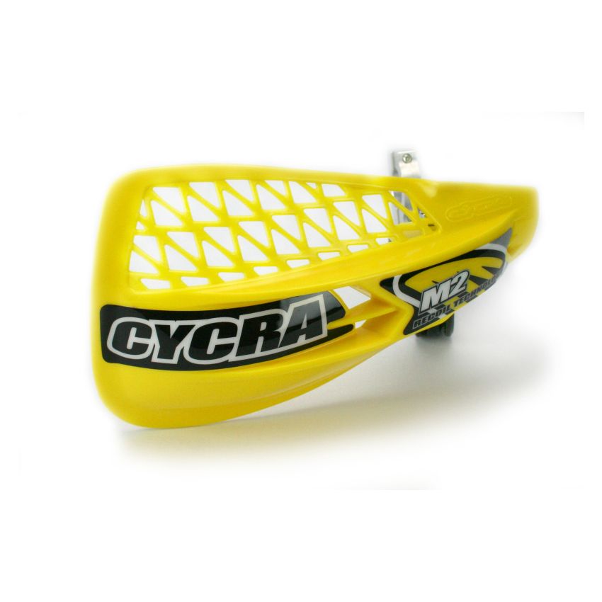 Cycra 1CYC-0225-55XVT M-2 Recoil Vented Handshields - Yellow
