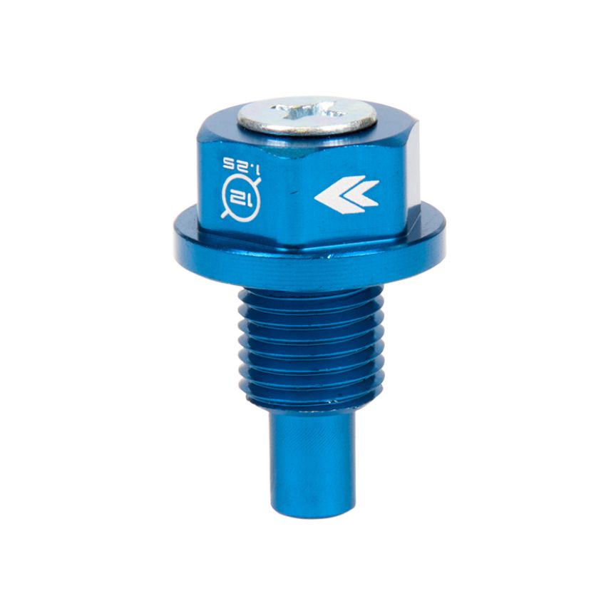 NRG Magnetic Oil Drain Plug M12X1.25 Infiniti/Lexus/Nissan/Toyota - Blue