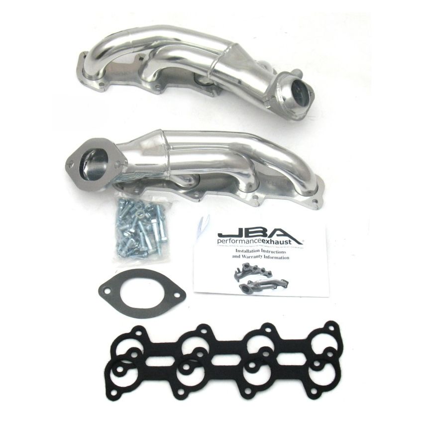 JBA 99-04 Ford Mustang 4.6L 2V 1-5/8in Primary Silver Ctd Cat4Ward Header
