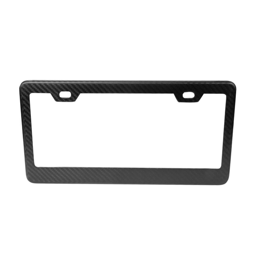 NRG License Plate Frame - Dry Carbon Fiber