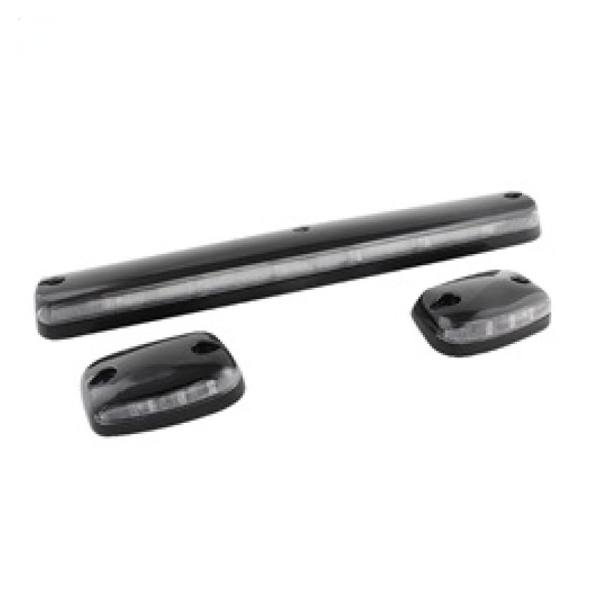 SPYDER 9924606 Xtune Chevy Silverado 07-13 Amber LED Cab Roof Lights Clear ACC-LED-CS07-CR-C