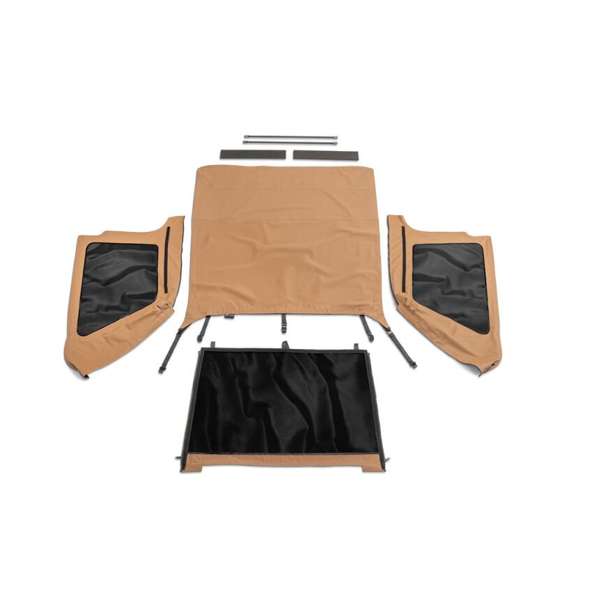 Rampage 109517 1997-2006 Jeep Wrangler(TJ) Frameless Soft Top Kit - Spice