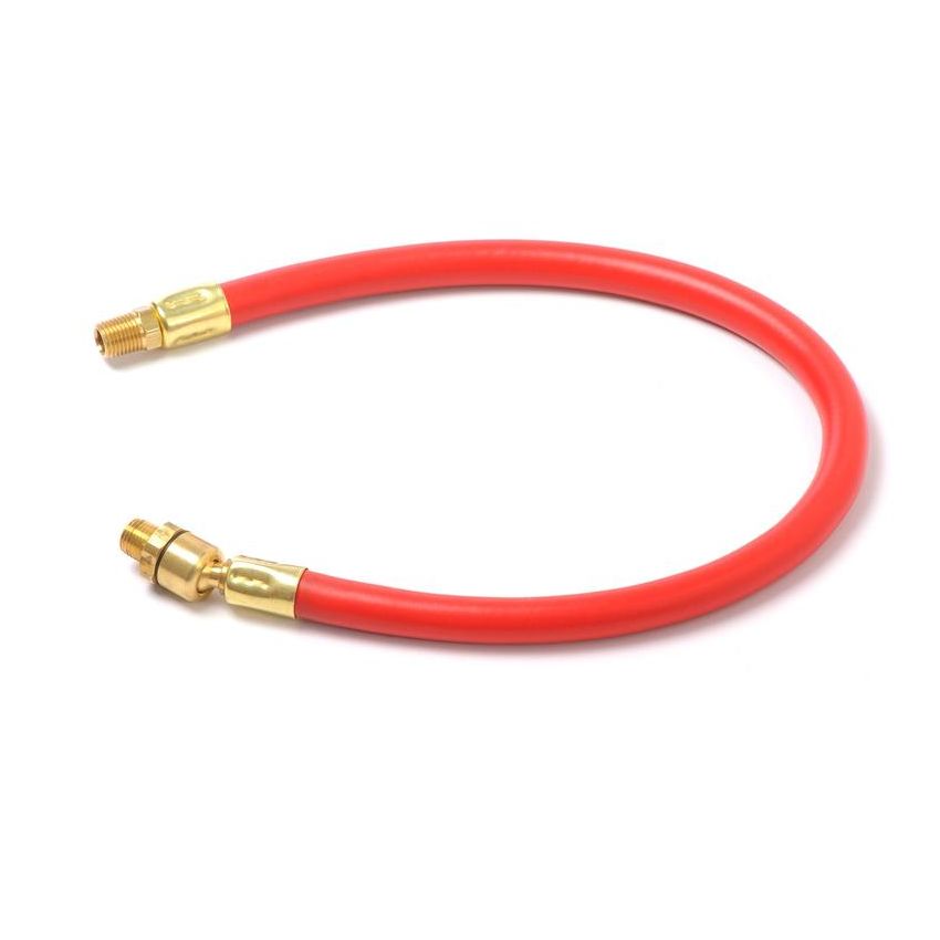 31 INCORPORATED 14-318H 24in x 3/8in Whip Air Swivel Hose 1/4in npt