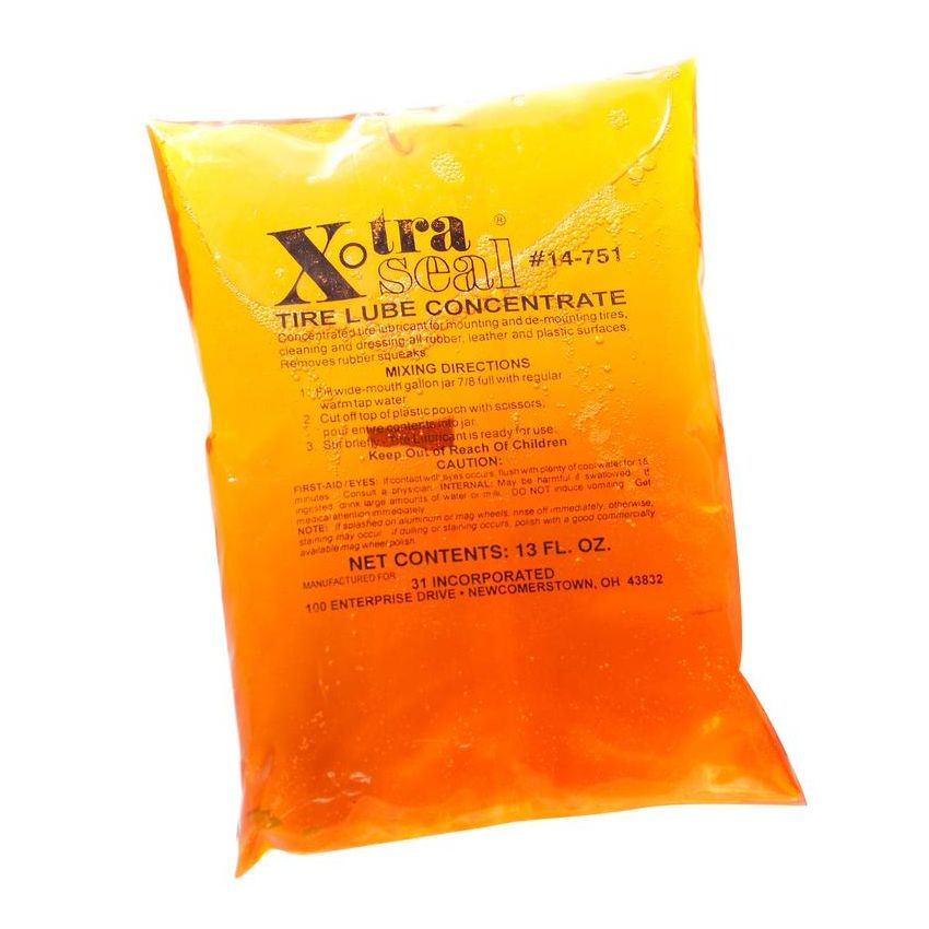 31 INCORPORATED 14-751 13oz (386ml) Bead Lube Packet (Concentrated: 1 Bag Per Gallon Water)