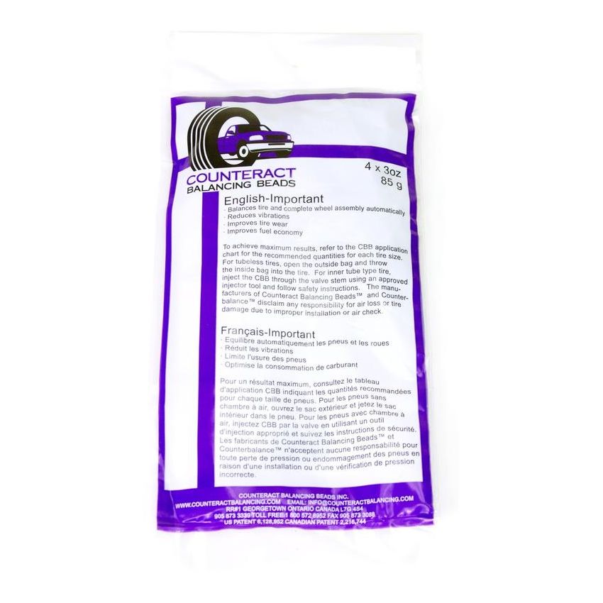 31 INCORPORATED 16-303 3 oz Counteract Balancing Beads 4 - 3 oz applications per bag