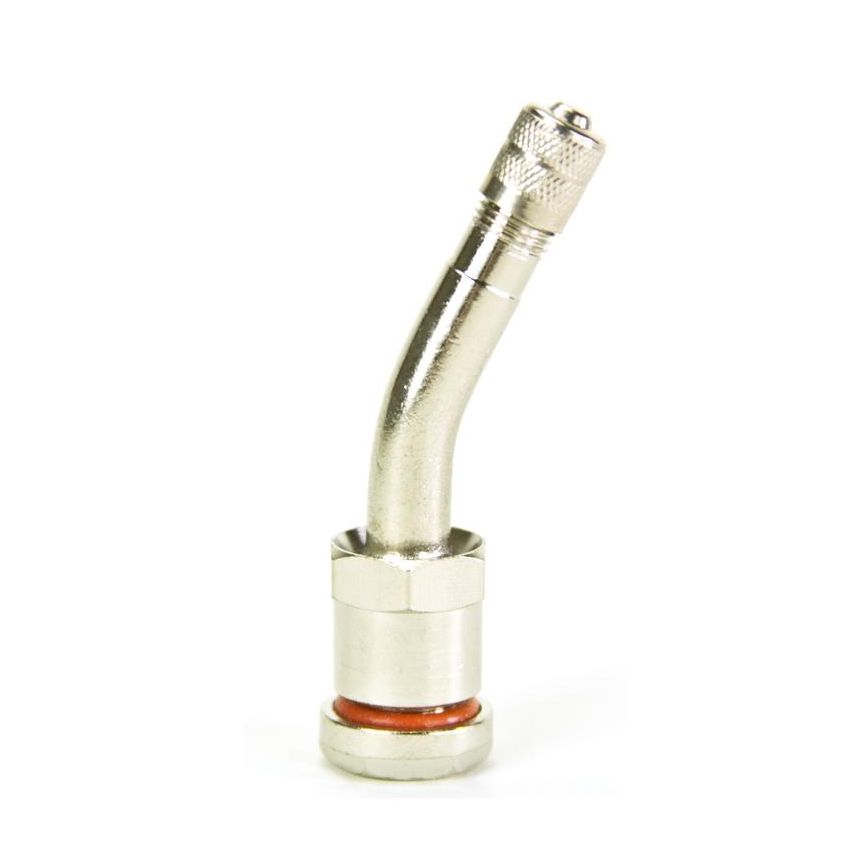 31 INCORPORATED 17-60MS-27 Nickel Plated Brass Metric Valve 27degree Angle