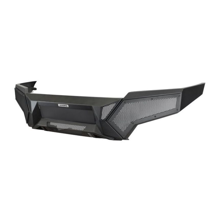 Go Rhino 343891T 16-21 Tacoma Element Front Bumper w/ Power Actuated Hide-away Light Bar Mount Tex Black