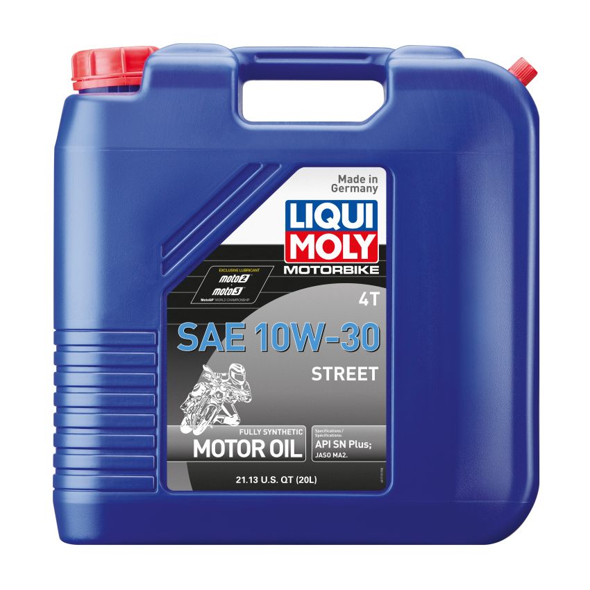LIQUI MOLY 20417 Motorbike 4T SAE 10W-30 Street
