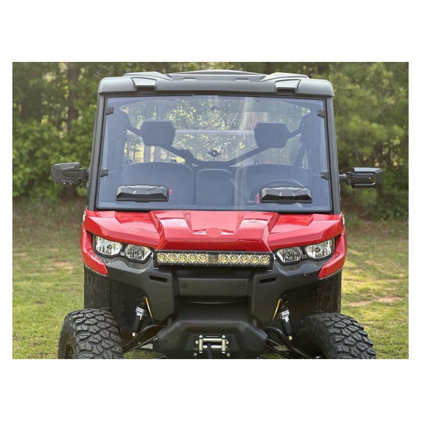 Seizmik 50-50235kit 16-23 Can Am Defender HD5-HD10/MAX Tool-Less Windshield Vented UV
