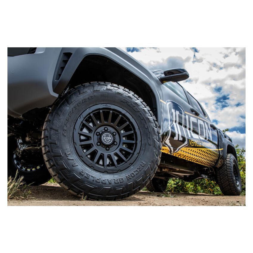 ICON 23617859057SB Recon Pro 17x8.5 6 x 5.5 25mm Offset 5.75in BS Satin Black Wheel