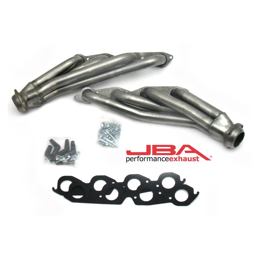 JBA 01-03 Gm Truck 8.1L BBC w/o EGR/A.I.R. 1-3/4in Primary Raw 409SS Cat4Ward Header
