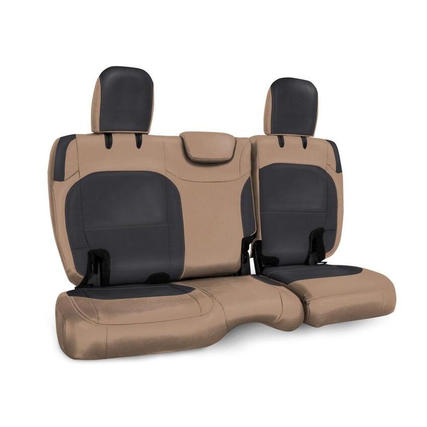 PRP 2018+ Jeep Wrangler JL/2 door Rear Bench Cover- Black/Tan