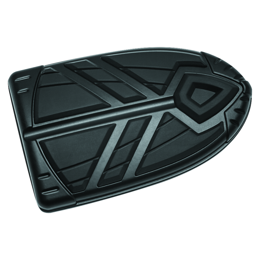 Kuryakyn 5632 Spear Brake Pedal Pad Indian Satin Black