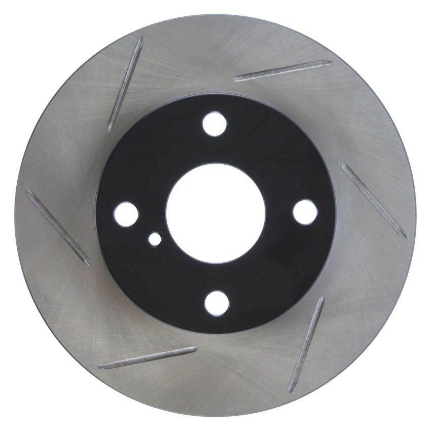 Stoptech 126.45034SR Power Slot 89-93 Mazda Miata SportStop Slotted Front Right Rotor