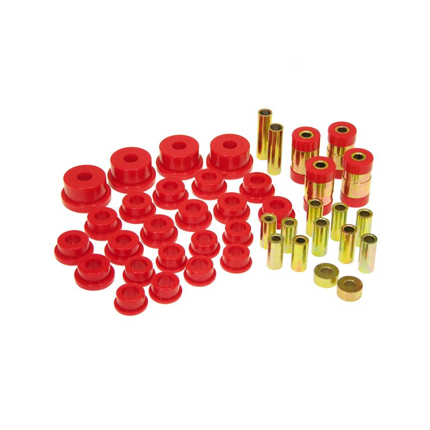 Prothane 95-99 Mitsubishi Eclipse Rear Upper/Lower Control Arm Bushings - Red